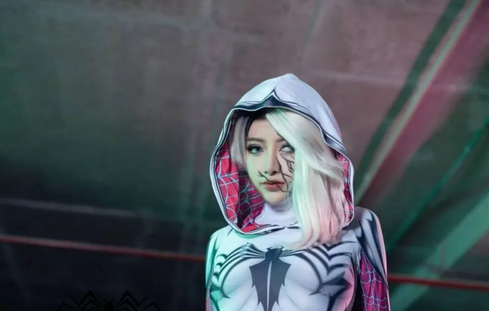 图片[1]-Byoru cos Gwenom·蜘蛛格温图集作品-资源号